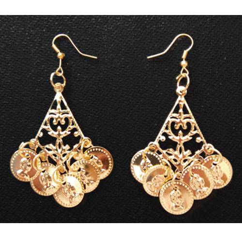 Golden earrings (ticks)